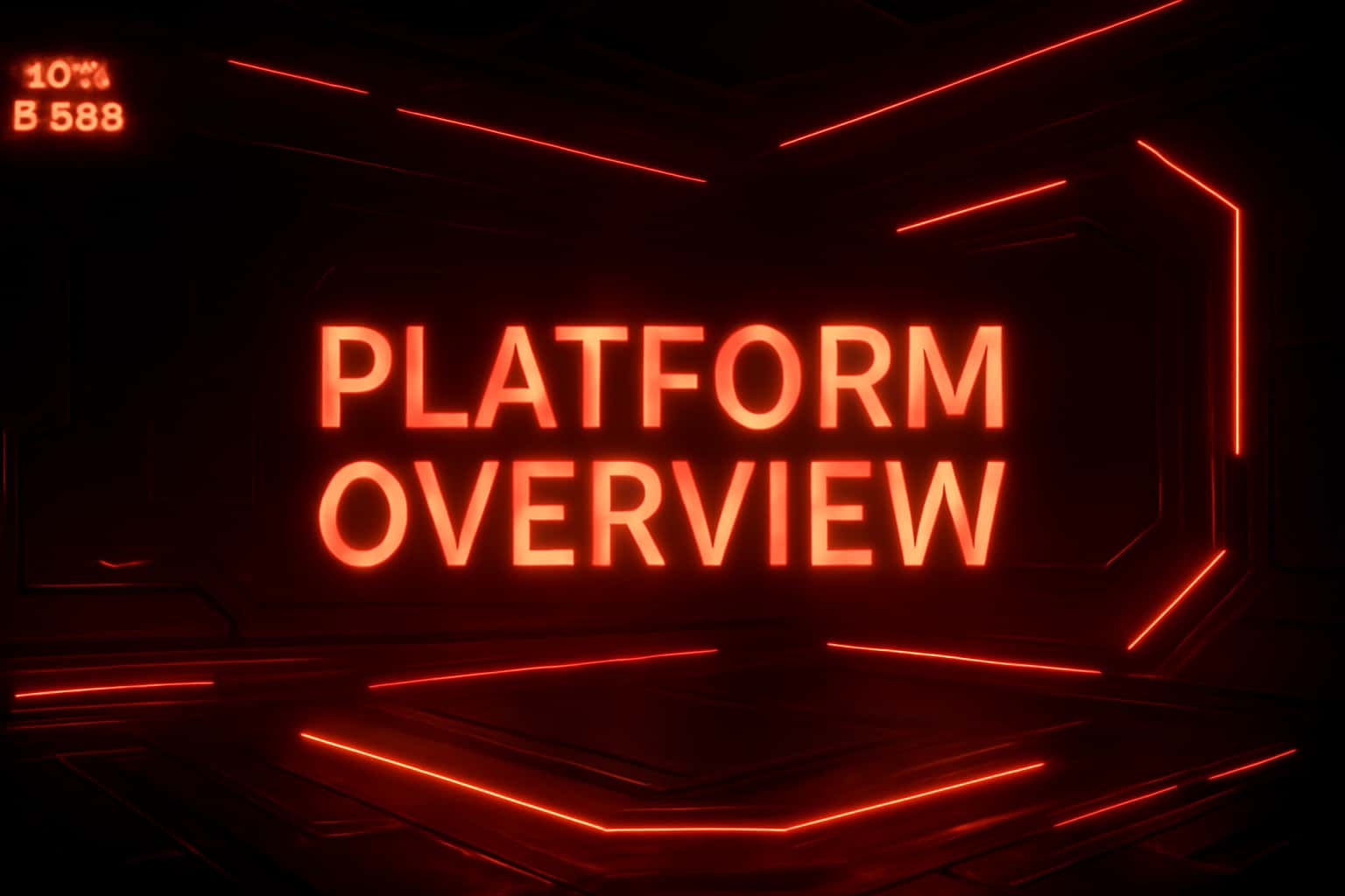 Futuristic gaming interface design